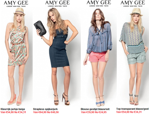 Amy Gee zomerkleding